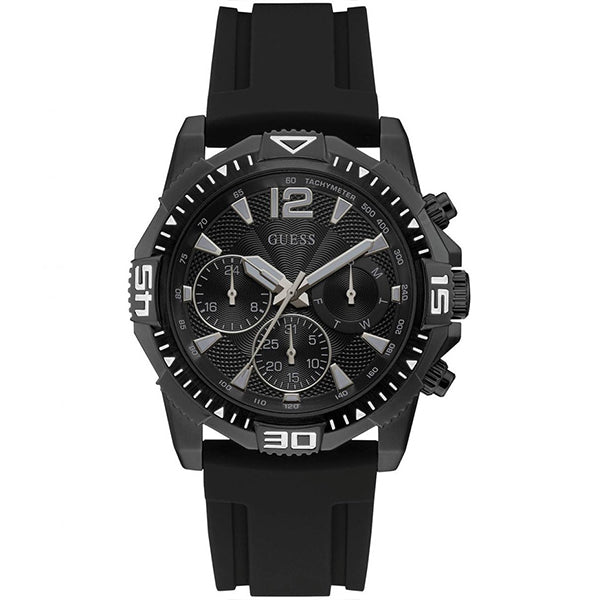 Guess Commander Black Chronograph Men's Watch GW0211G3 – Watches