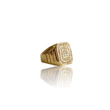 Anillo de oro helado imperial Big Daddy
