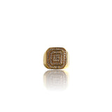 Anillo de oro helado imperial Big Daddy