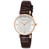 Emporio Armani Gianni T-Bar Crystal Pave Women's Watch  AR11269 - Watches of America