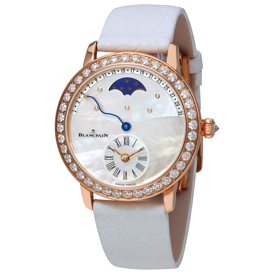 Blancpain Retrograde Calendar Moonphase Automatic 18 Carat Rose