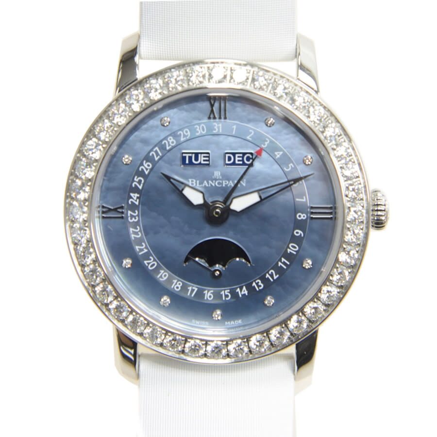 Blancpain Women Complete Calendar Moon Phase Automatic Diamond