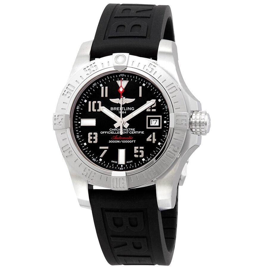 Breitling Avenger II Seawolf Quartz Black Dial Men s Watch A17331101B1S1 Watches of America