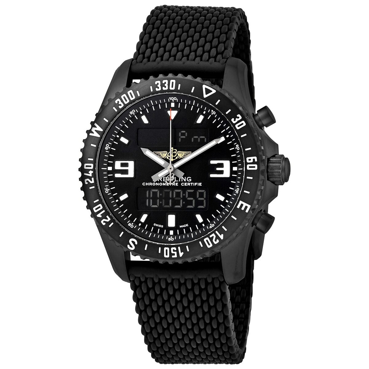 breitling digital chronograph