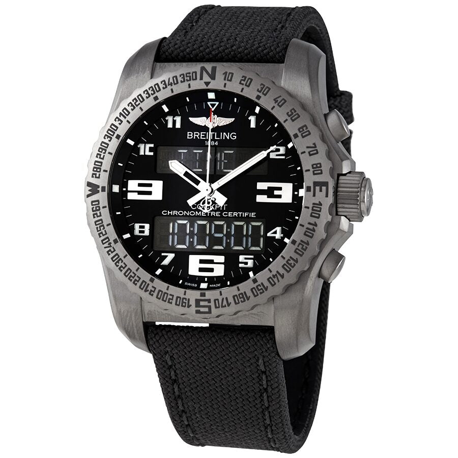 breitling digital chronograph