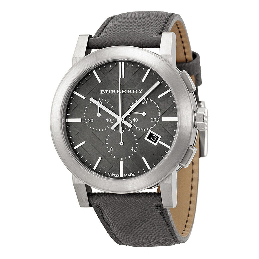 Grey burberry watch Clearance