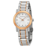 Burberry Heritage Grey Dial Two-tone Stainless Steel Ladies Watch BU9214 - Watches of America