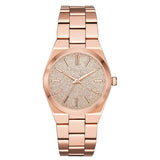 Michael Kors Channing Rose Gold Tone Women's Watch MK6624 - Watches of America