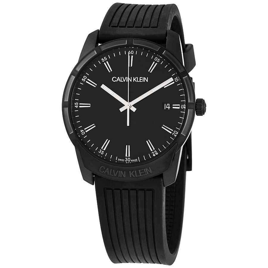 Calvin Klein Evidence Quartz Black Dial Men s Watch K8R114D1 Watches of America