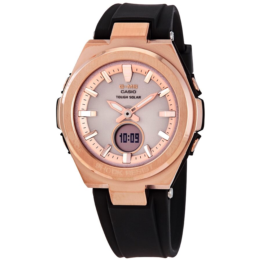 Casio Baby-G G-MS Perpetual Alarm World Time Chronograph Analog-Digital Watch #MSG-S200G-1ADR - Watches of America