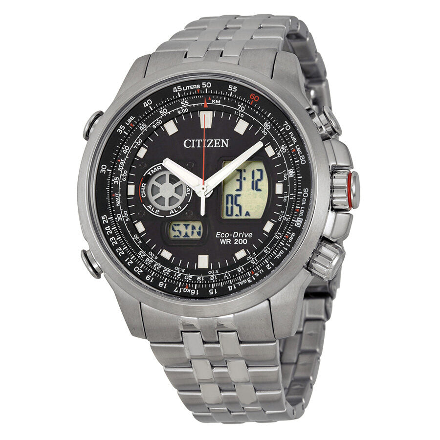 Citizen Promaster CITIZEN Eco-Drive セット Citizen Promaster Air Black Dial Men's Watch JZ1060-76E