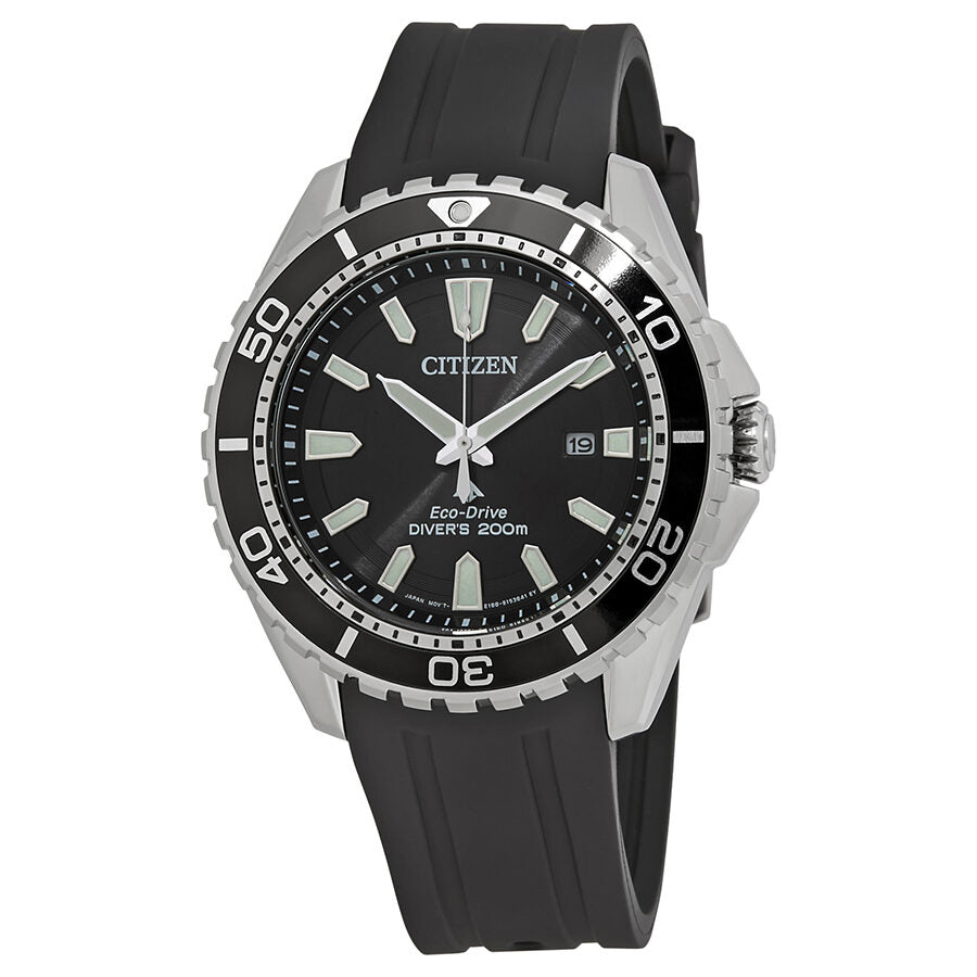 Citizen Promaster Diver Eco-Drive Black Dial Men's Watch BN0190
