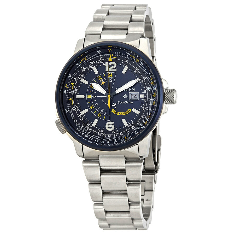 Citizen Blue Angels Promaster Nighthawk Eco-Drive Blue Dial Men's Watch  BJ7006-56L – Watches of America