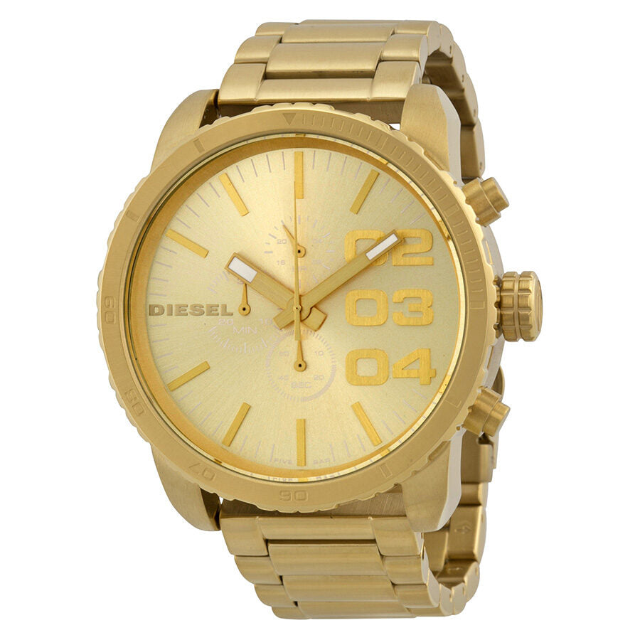 Gold Diesel Uhr Only The Brave The Brave Diesel Watches Golden