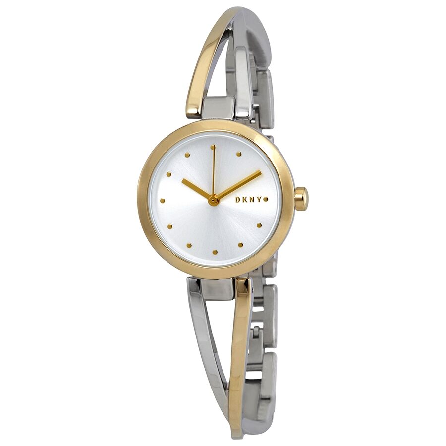 Dkny two tone outlet ladies watch