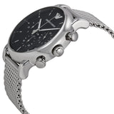 Emporio Armani Classic Chronograph Black Dial Steel Men's Watch #AR1811 - Watches of America #2