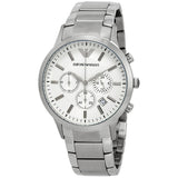 Emporio Armani Sportivo Chronograph Cream Dial Men's Watch #AR2458 - Watches of America