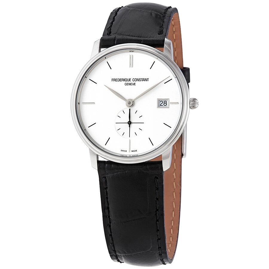 Frederique Constant Slimline Quartz Silver Dial Men s Watch FC