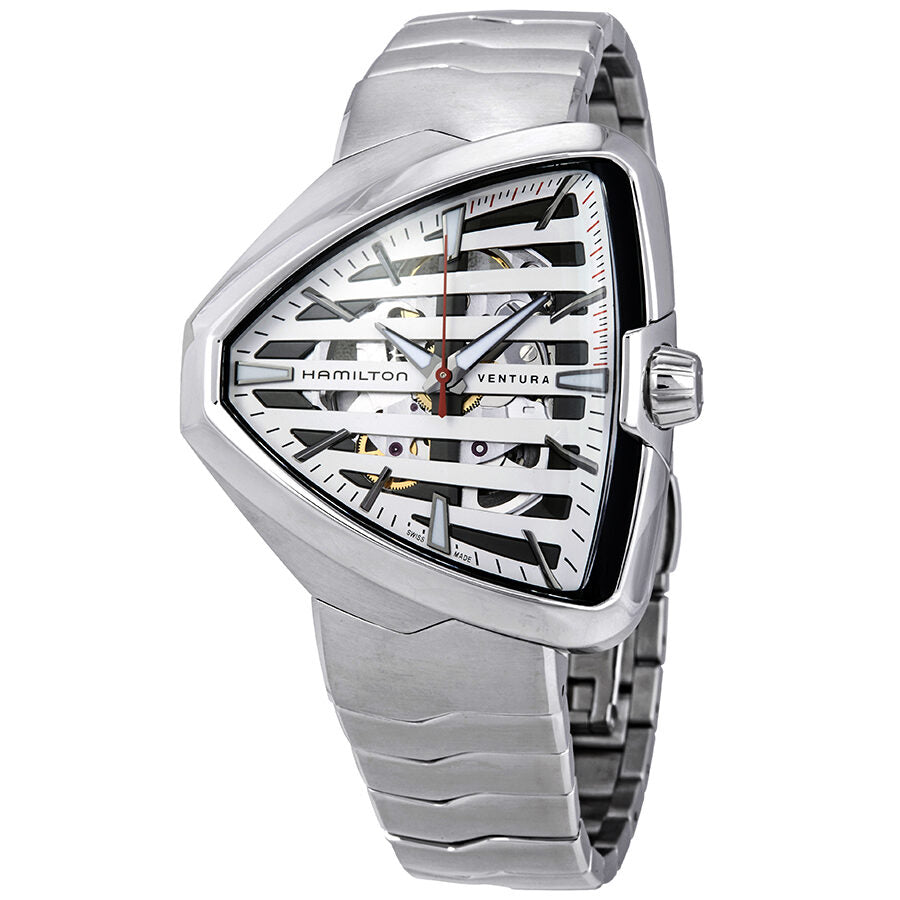 Hamilton Ventura Elvis80 Automatic Skeleton Shield Shaped