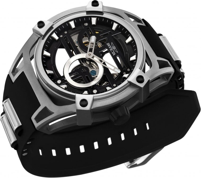 Invicta Akula Automatic Black Dial Black Silicone Men's Watch #32353 - Watches of America #2