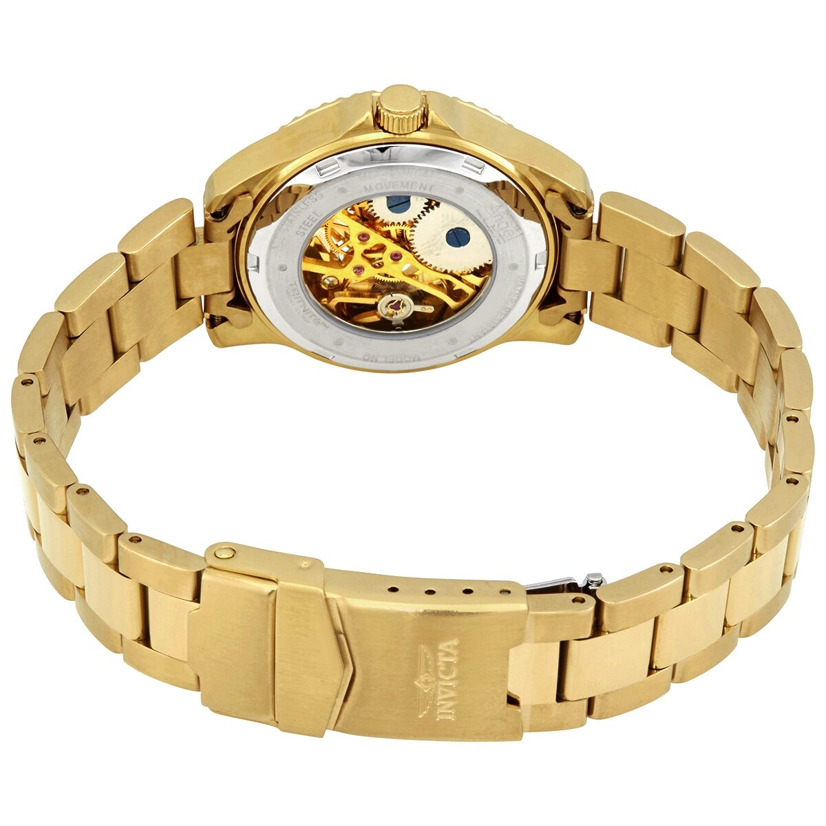 Invicta Angel Automatic Crystal White Dial Ladies Watch #16704 - Watches of America #3
