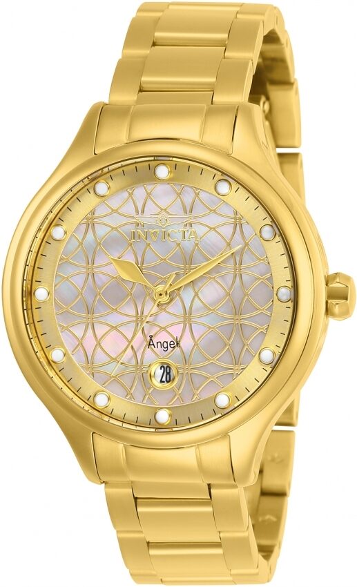 Invicta Angel Mother of Pearl Dial Ladies Watch #27434 - Watches of America