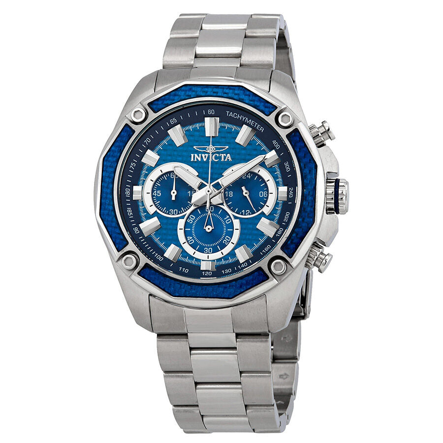 Reloj Invicta Aviator Cronógrafo Esfera Azul Hombre 22804