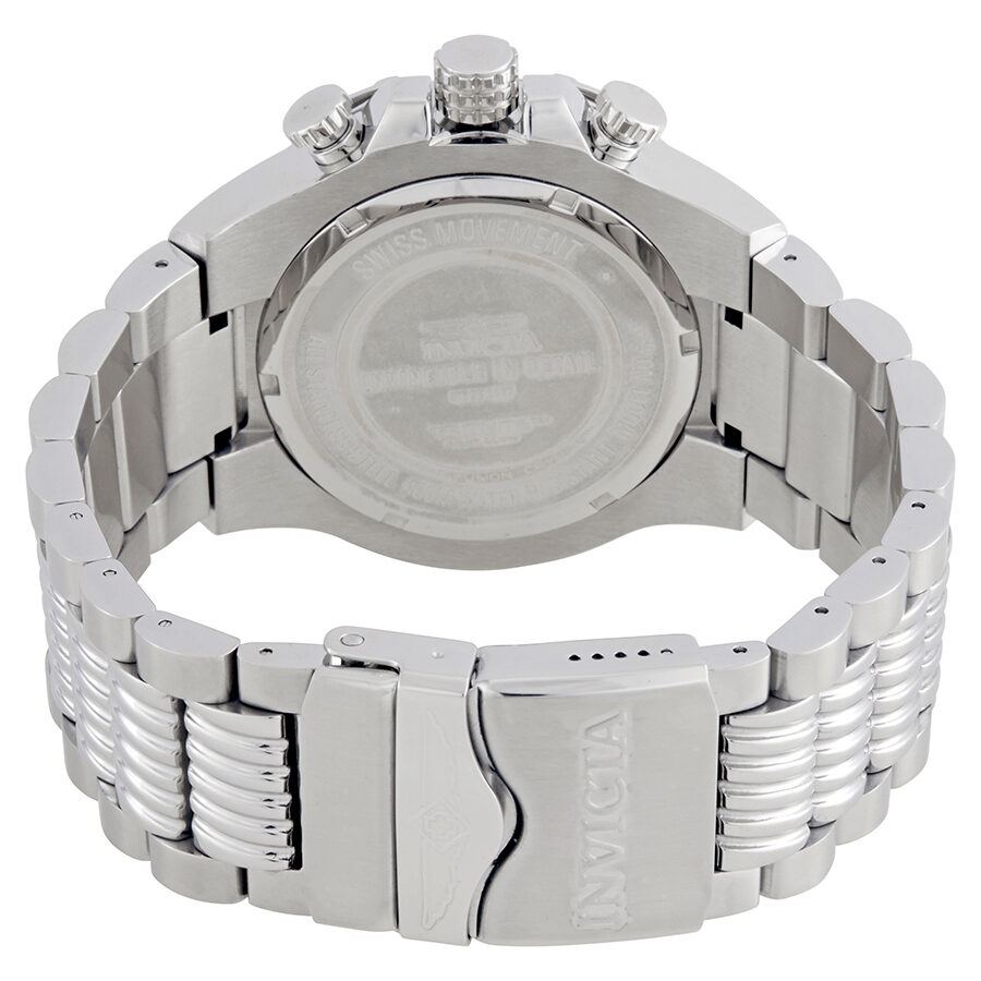 Invicta Bolt Chronograph Silver Dial Men's Watch #25863 - Watches of America #3
