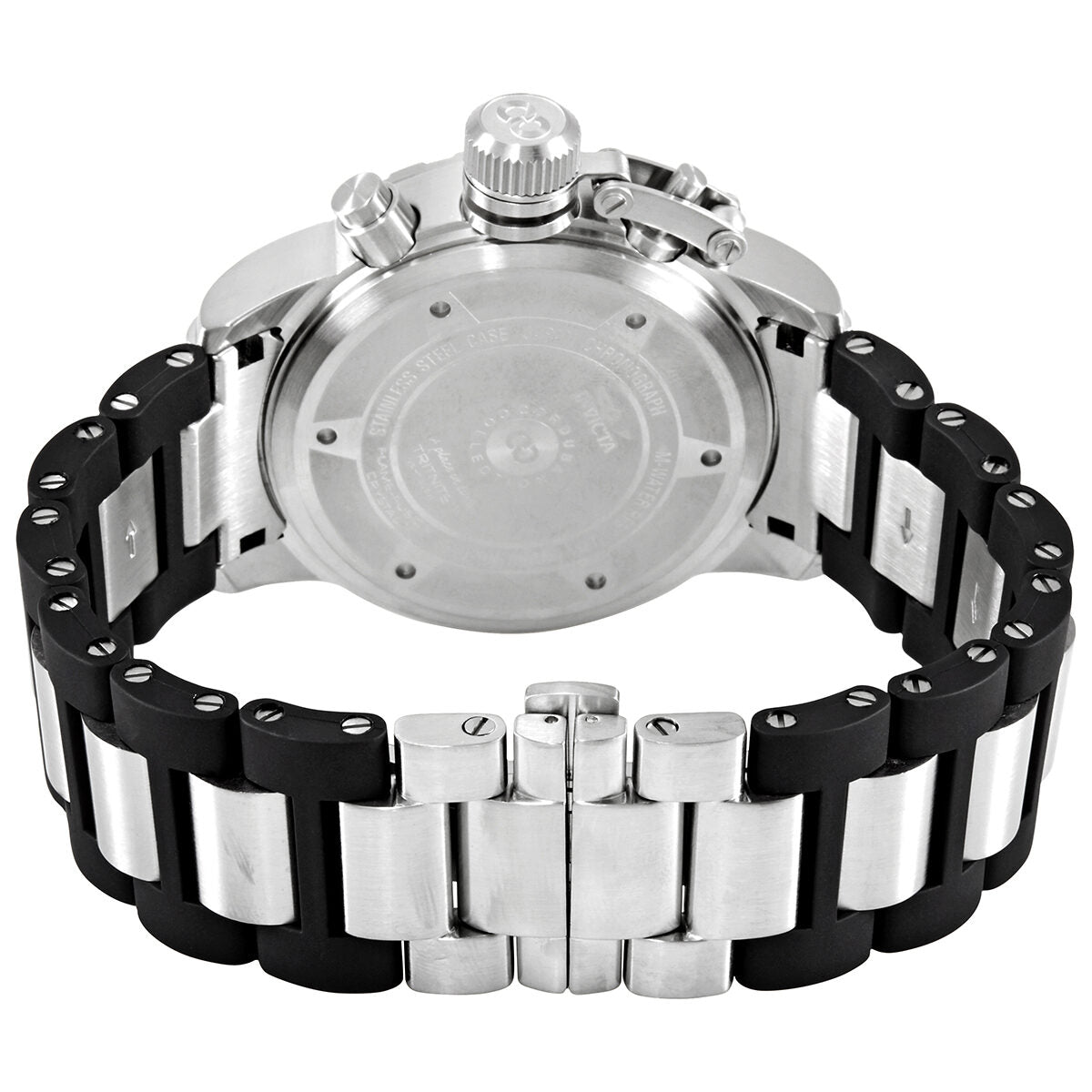 Invicta Corduba Diver Chronograph Black Dial Stainless Steel Men's Watch #4898 - Watches of America #3