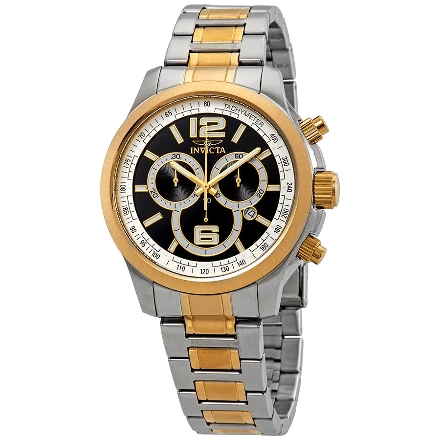 Invicta II Collection Chronograph Two-tone Men's Watch #0080 - Watches of America