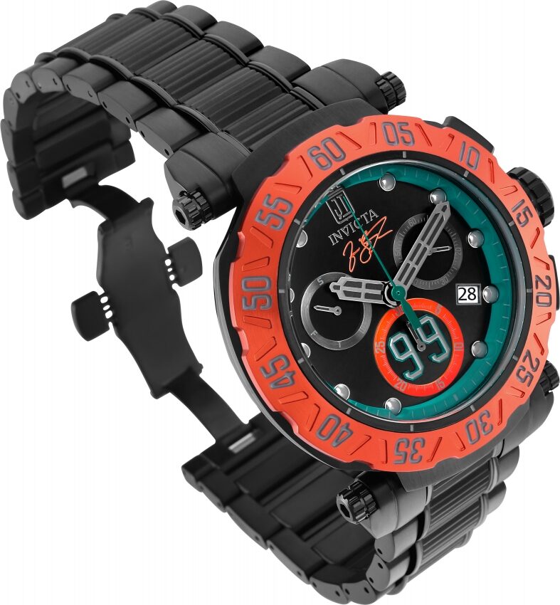 Invicta Jason Taylor Chronograph Quartz Black Dial Men's Watch #32160 - Watches of America #2