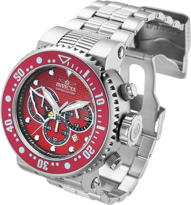Invicta NFL Arizona Cardinals Chronograph Quartz Men's Watch #33115 - Watches of America #2