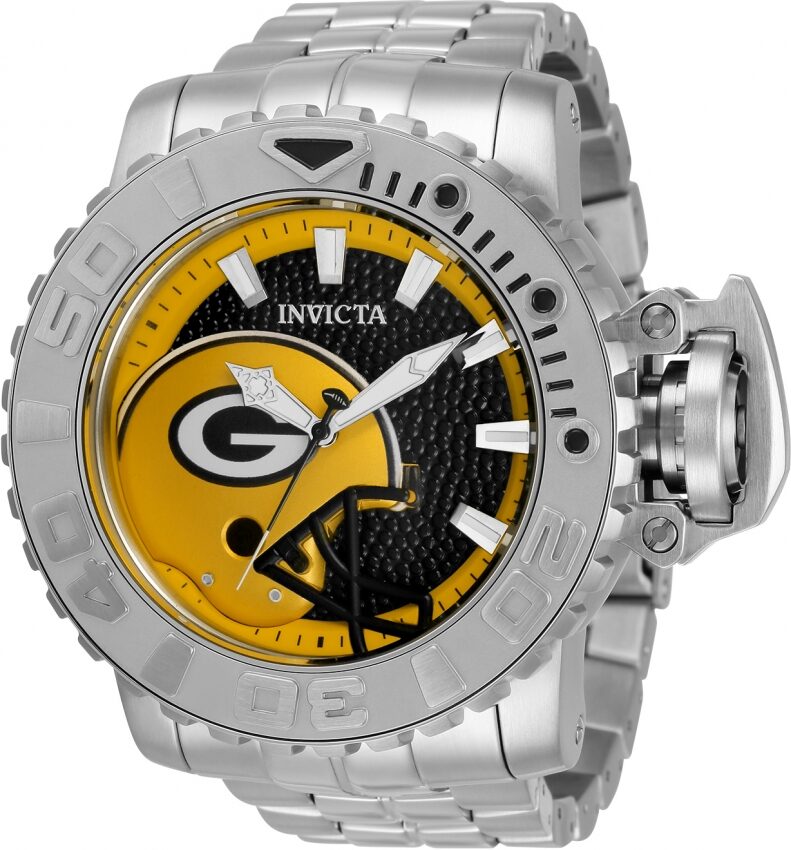 Invicta, Accessories, Invicta Nfl Pittsburgh Steelers Chrongraph Quartz  Watch Men