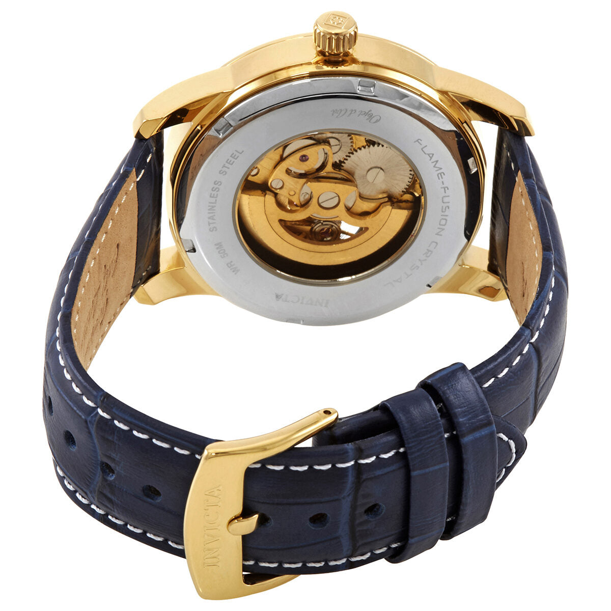 Invicta Objet D Art Automatic Blue Skeleton Men's Watch #22617 - Watches of America #3
