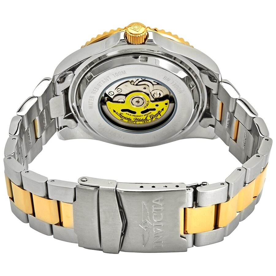 Invicta Pro Diver Dragon Automatic Blue Dial Two-tone Men's Watch #26491 - Watches of America #3
