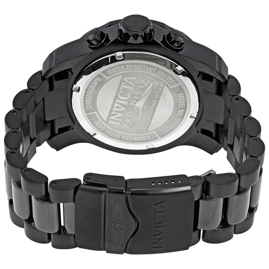 Invicta Pro Diver Chronograph Black Open Weave Dial Men's Watch #19838 - Watches of America #3