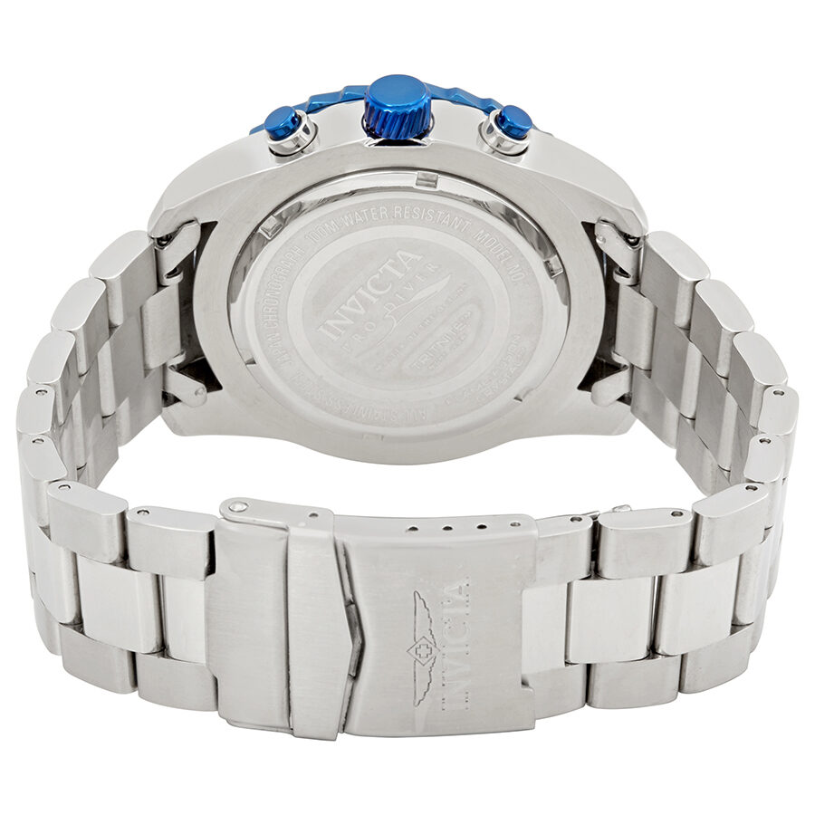 Invicta Pro Diver Chronograph Blue Dial Men's Watch #22517 - Watches of America #3