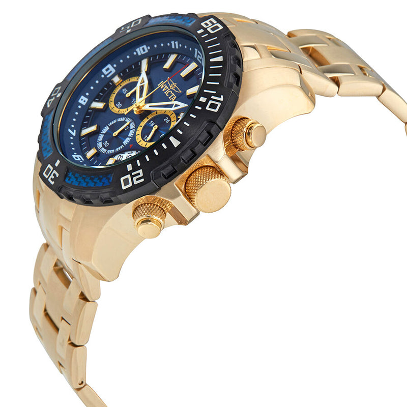 Invicta Pro Diver Chronograph Blue Dial Men's Watch #24856 - Watches of America #2