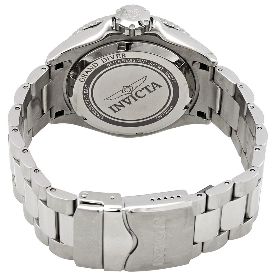 Invicta Grand Diver Quartz Blue Dial Stainless Steel Men's Watch #28766 - Watches of America #3