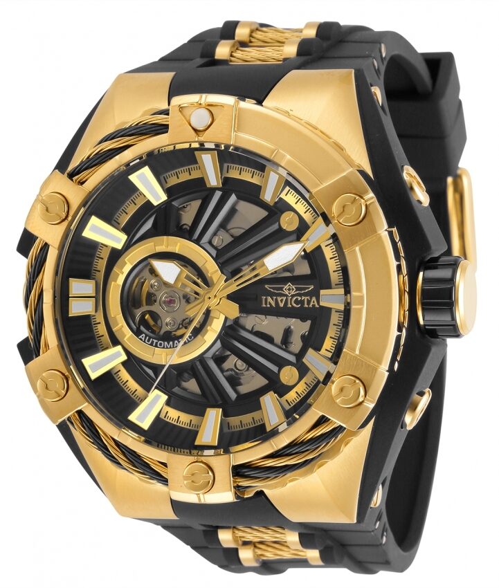 Invicta S1 Rally Automatic Black Dial Open Heart Men's Watch #28860 - Watches of America