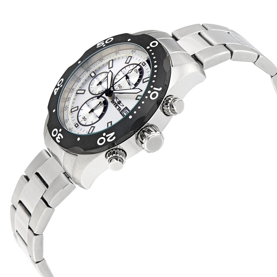 Invicta Specialty Chronograph Silver Dial Stainless Steel Men's Watch #17749 - Watches of America #2