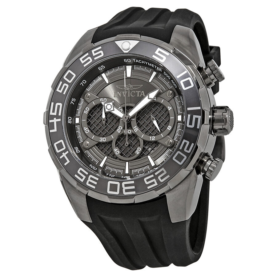 Invicta Speedway Chronograph Black Dial Men's Watch #26308 - Watches of America