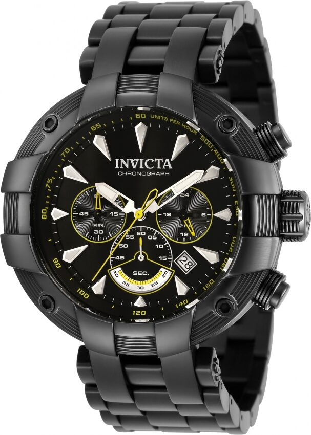 Invicta Subaqua Chronograph Quartz Black Dial Men's Watch #32217 - Watches of America