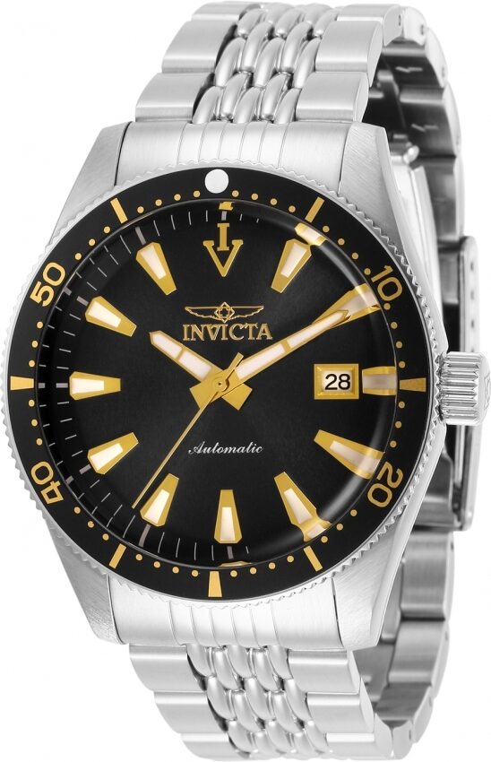 Invicta Vintage Automatic Black Dial Men's Watch #29770 - Watches of America