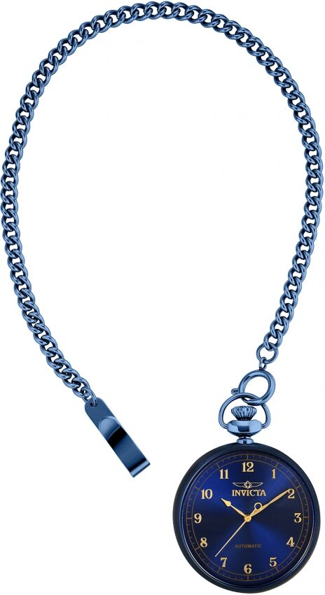 Invicta Vintage Automatic Blue Dial Men's Watch #34453 - Watches of America