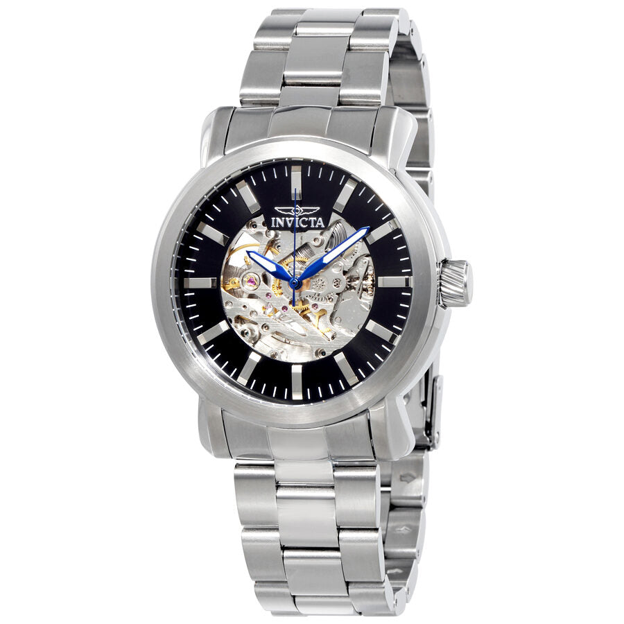 Invicta Vintage Objet D Art Automatic Black Dial Men's Watch #22574 - Watches of America