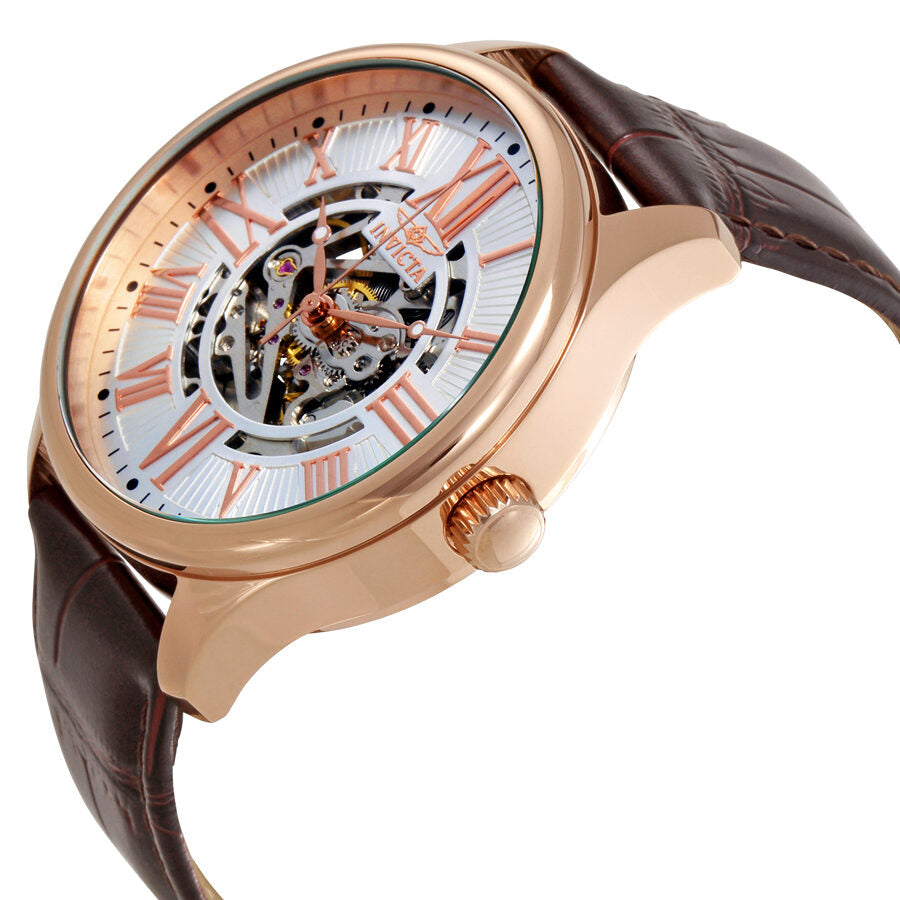 Invicta Vintage Objet D Art Automatic Silver Dial Men's Watch #22569 - Watches of America #2