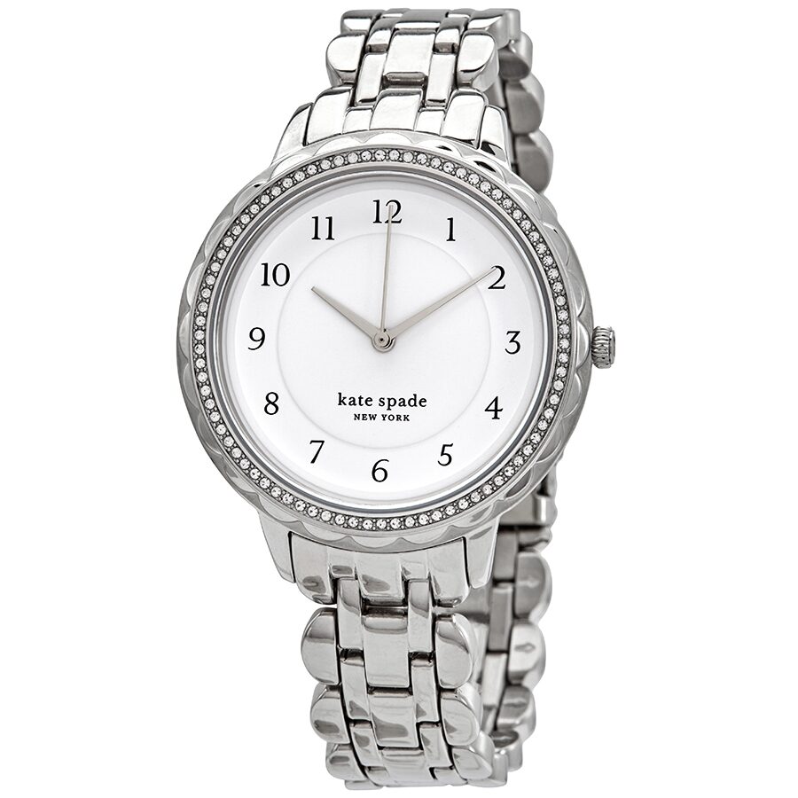 kate spade NEW YORK - ゆき Kate Spade New York Morningside Quartz Crystal White Dial