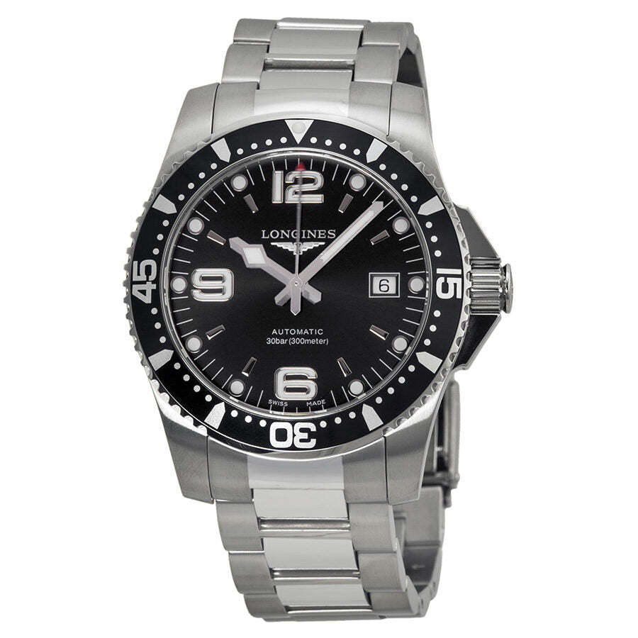 Longines Hydroconquest Automatic Black Dial Men s Watch L36424566