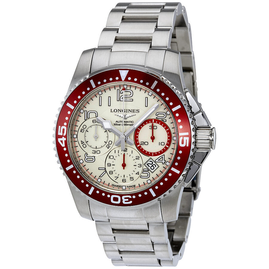 opstelling Vervelen Blokkeren Longines HydroConquest Chronograph Automatic Men's Watch L3.696.4.19.6 –  Watches of America